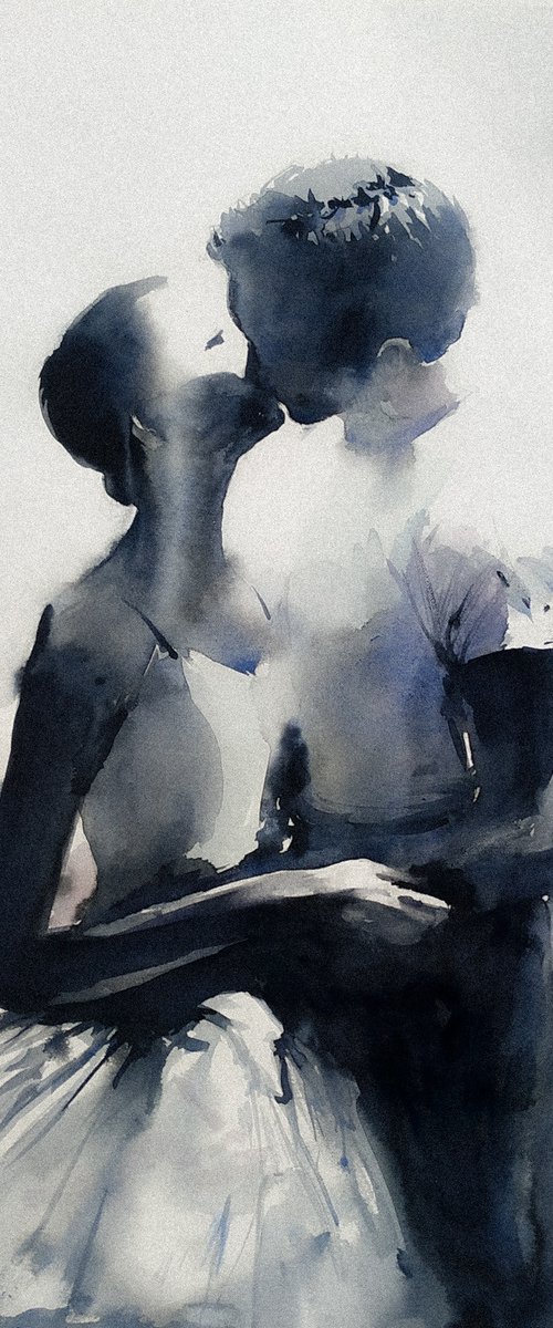 A kiss by Flavio Furlan