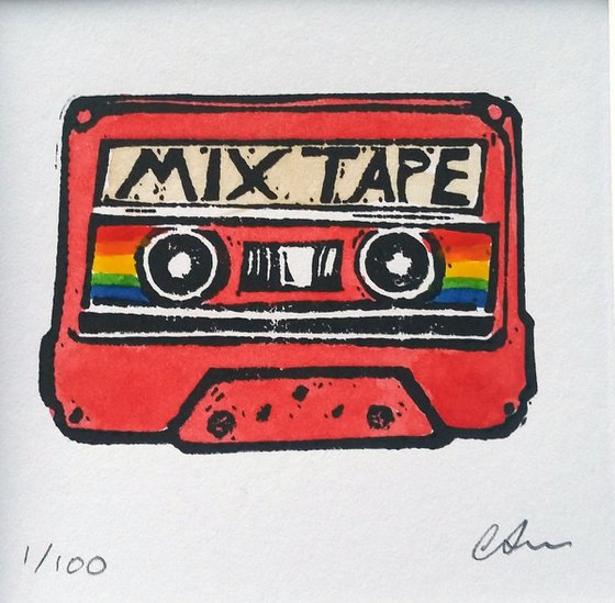 Tiny tapes - Red Mix Tape