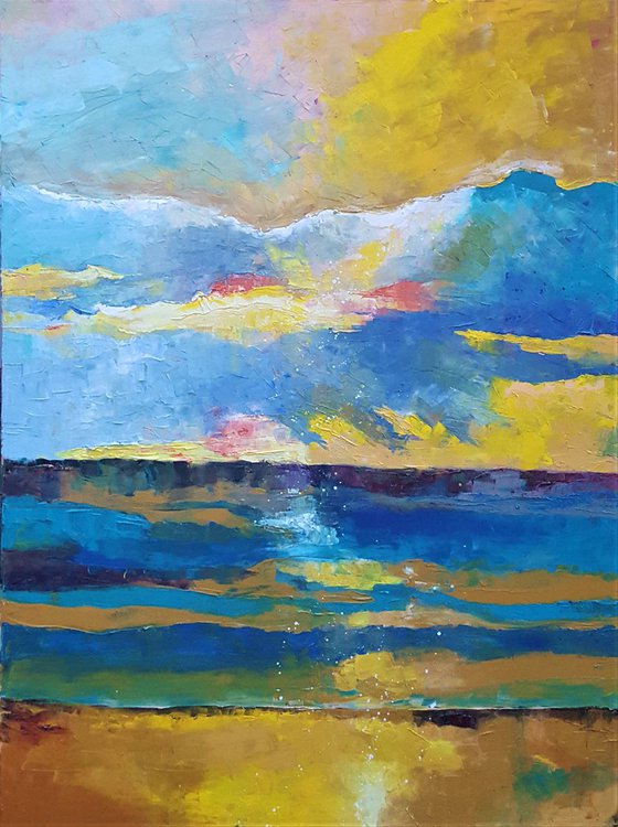 Abstract Landscape (90x120cm)