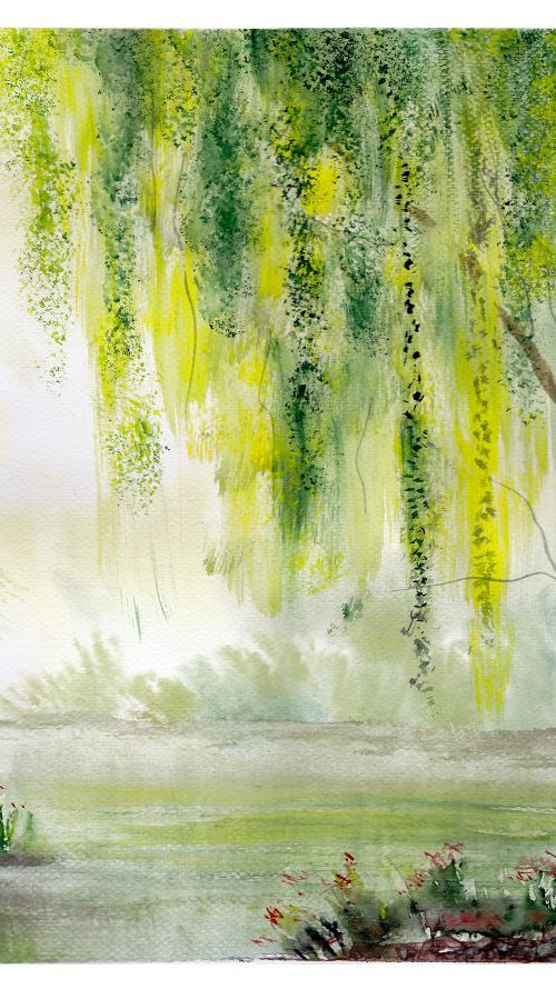 Weeping Willow by Yulia Schuster