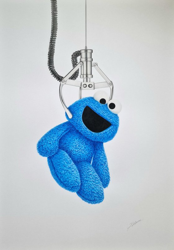 Cookie Monster: Fairground Claw Prize