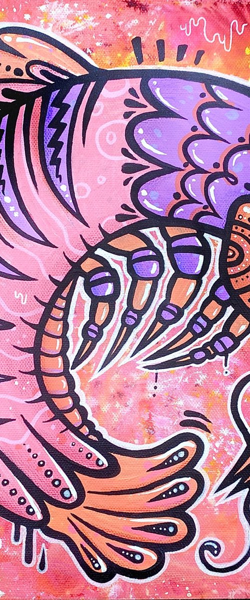 Pink Shrimp by Luke Crump