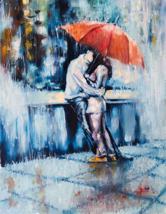 Love is in the rain