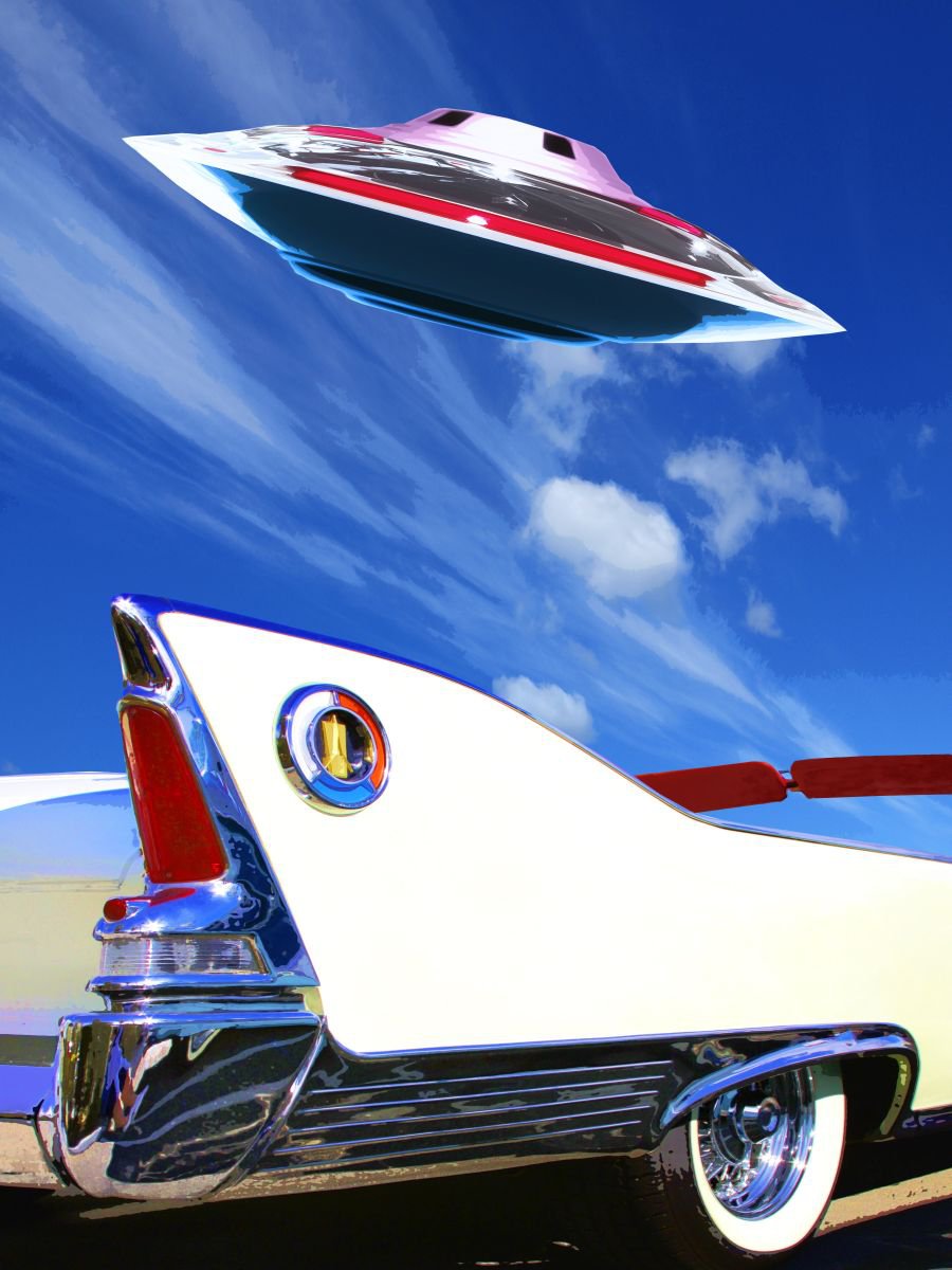 Surrealistic Photograph , Relativity Route 66 Amboy Ca By William Dey, 18 X 22, Artwork For Sale On Artfinder