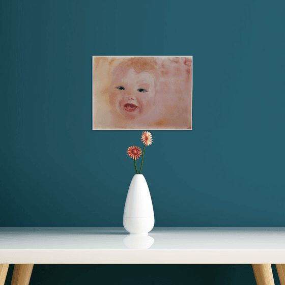 BABY PORTRAIT II / ORIGINAL PAINTING