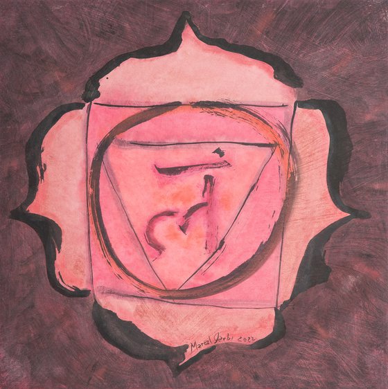 The Crimson Muladhara Lotus