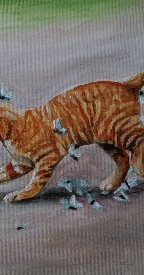 Cat by Viktória Déri