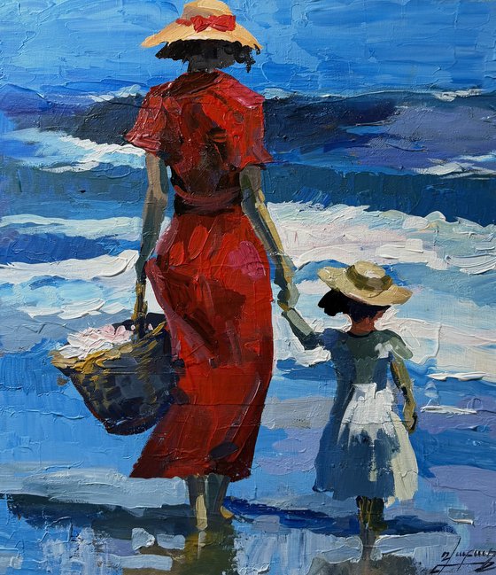 Hand in Hand at the Coast