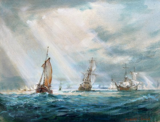 Eyes of God (Inspired by J. M. W. Turner)