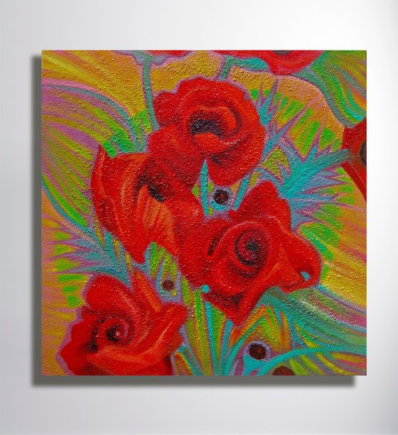 "Still life with a poppies"