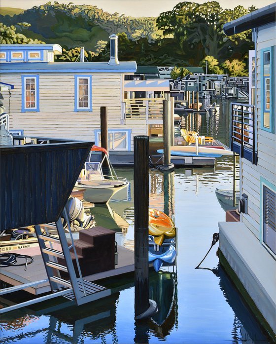 Sausalito Houseboats / Golden Hour