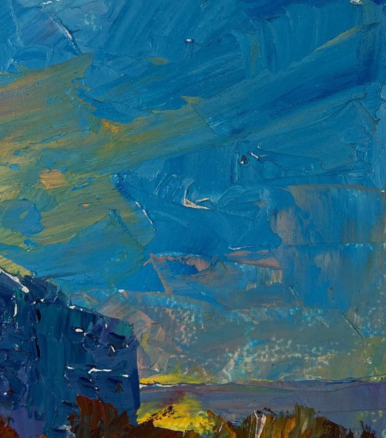 Evening Envelops the City