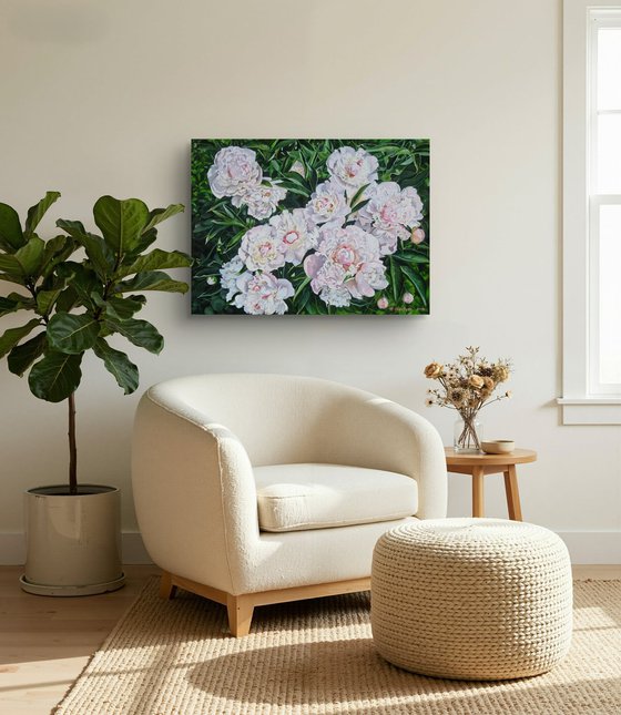 Peonies in Sunlight