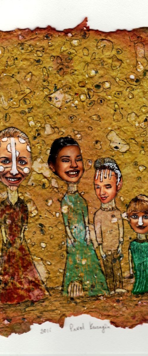 Acting troupe by Pavel Kuragin