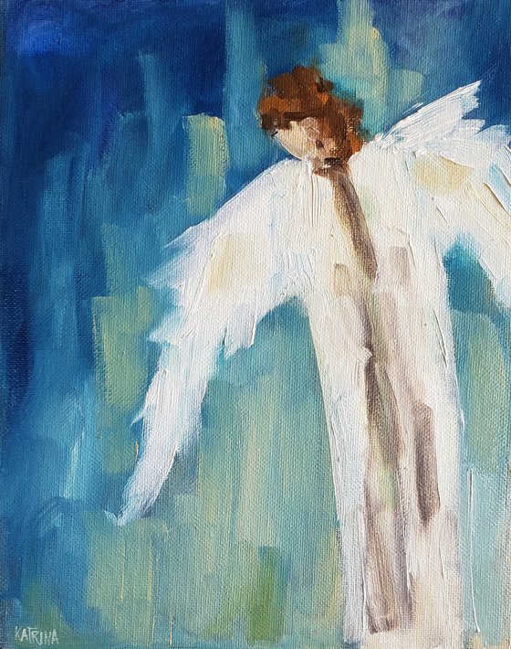 "Watching Over You" - Angel - Figure