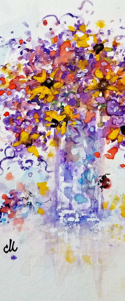 Explosion of happiness 26 by Cristina Mihailescu