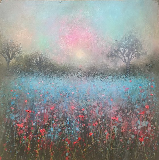 'Misty Wildflower Meadow'