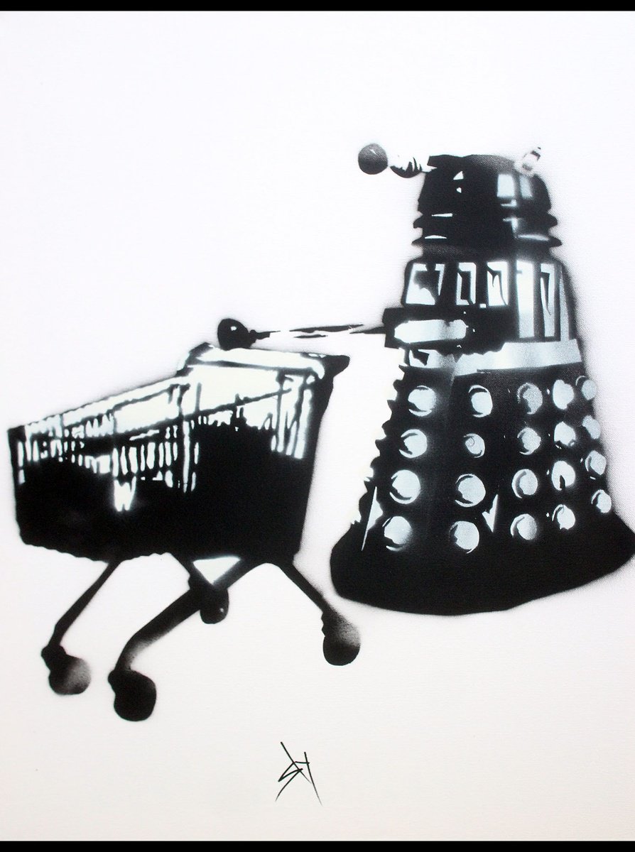 Urban And Pop Animal Painting By Juan Sly, 22 X 30", Even Masters (P), Original Artwork