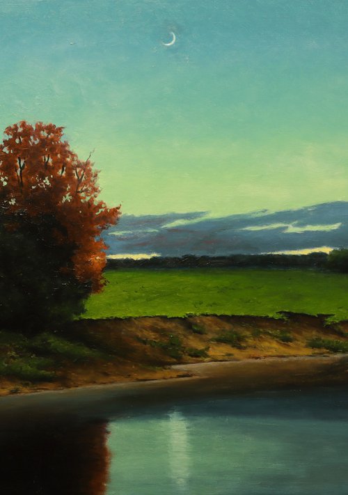 At sunset by Oleg Baulin