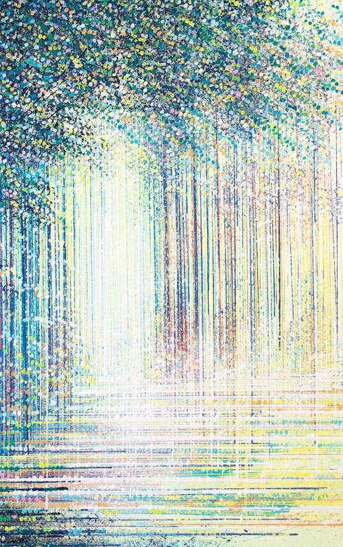 Tree In Bright Summer Light by Marc Todd