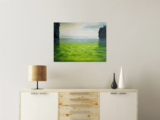 Seascape painting Thailand