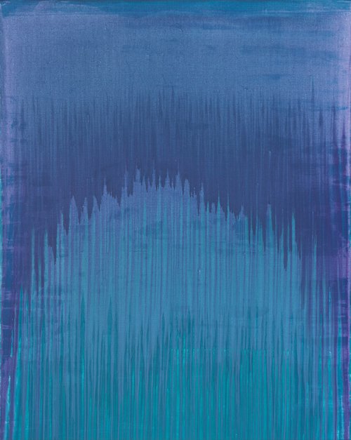 Purple Arc Over Blue (Becoming Dizzy And Out Of Breath) by Simon Findlay