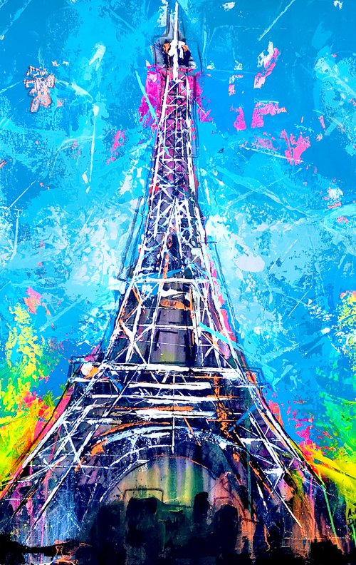 Eiffel Paris by Antoni Dragan