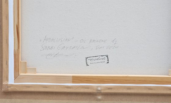 Andalusian-Original Horse Portrait