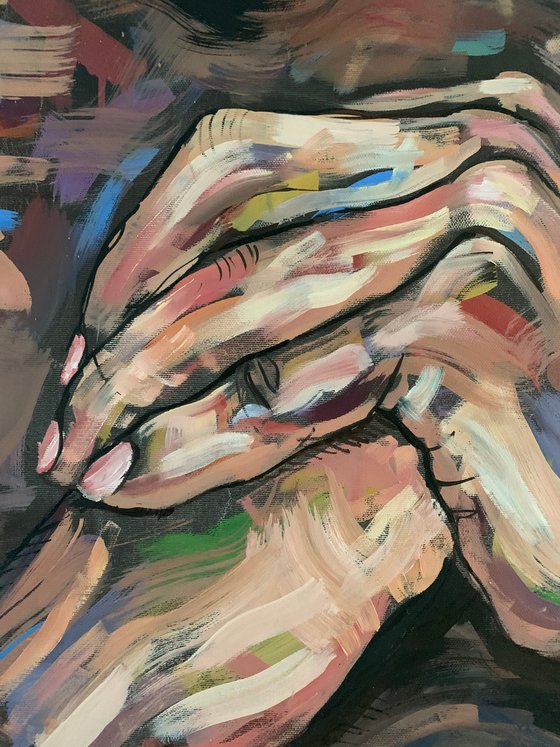 Male figure portrait