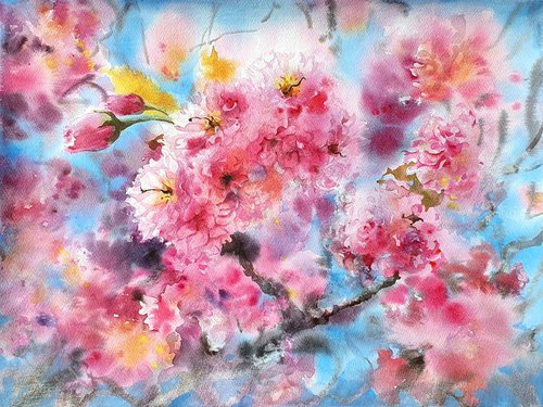 Whispers of sakura by Natasha Sokolnikova