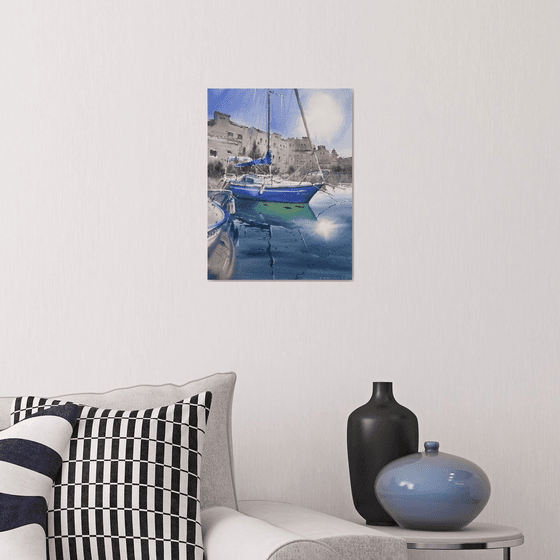 Harbor Dreams of Port Saplaya