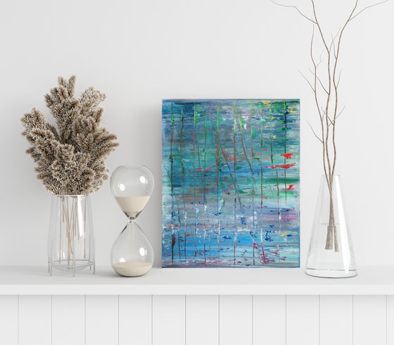 45x55 cm | 17.5 x 21.5″ Original Abstract painting Canvas Art