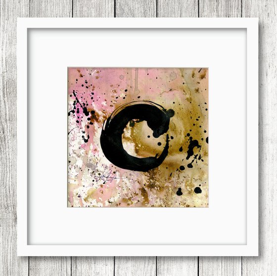 Enso Tranquility 17 - Zen Circle Art by Kathy Morton Stanion