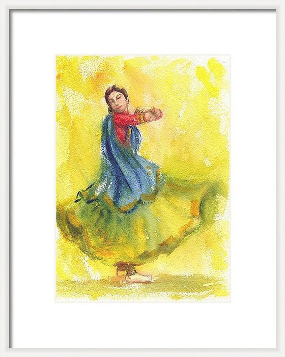 Indian Kathak Dancer 3