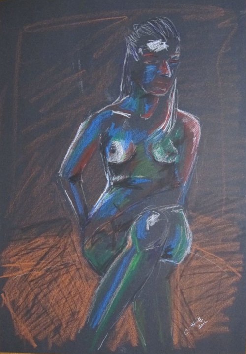 2 sided female nude by Catherine O’Neill