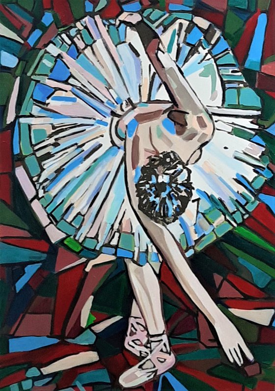 Ballerina / 100 x 70 cm