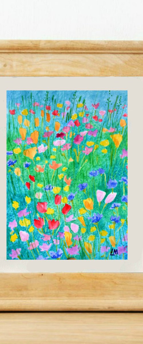 Wild Flowers 2 by Lisa Mann