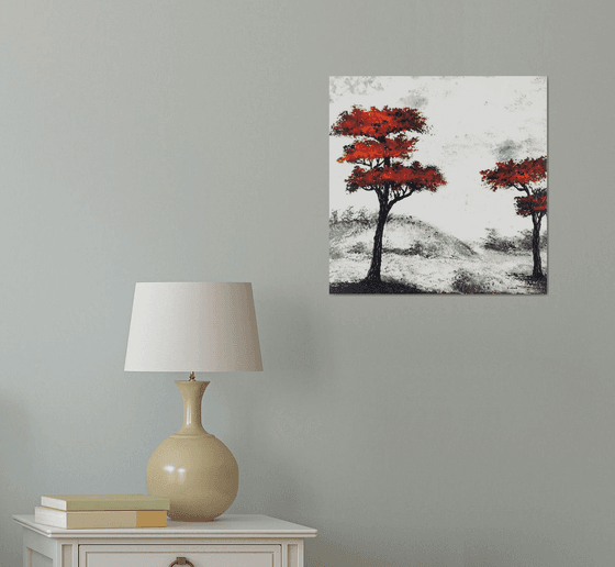 Gray landscape
