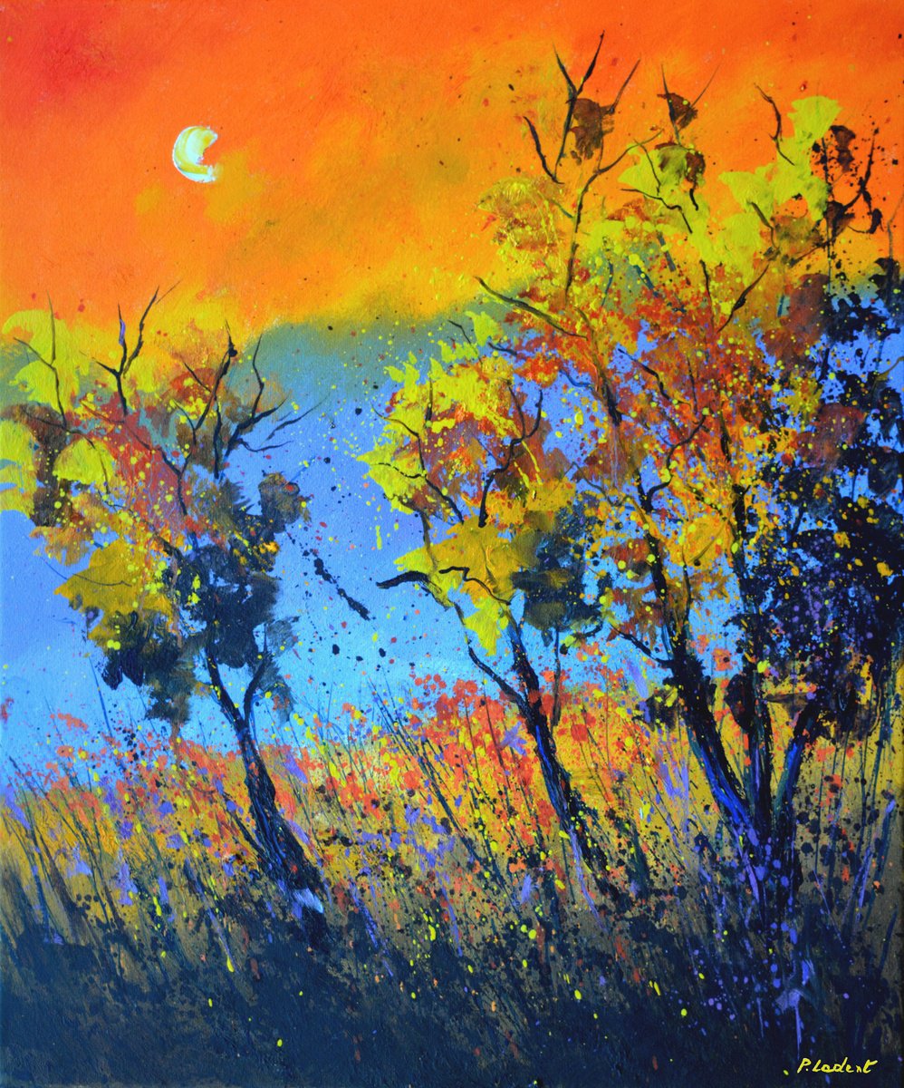 Autumnal Feast 5623 By Pol Henry Ledent, 20 X 24, Artwork For Sale On Artfinder