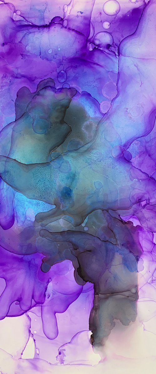 Alcohol Ink abstract painting. by Vita Schagen