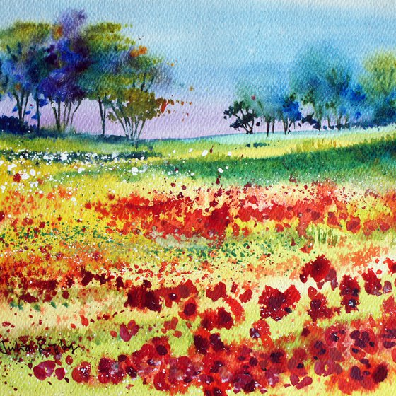 Field of Poppies - Hertfordshire