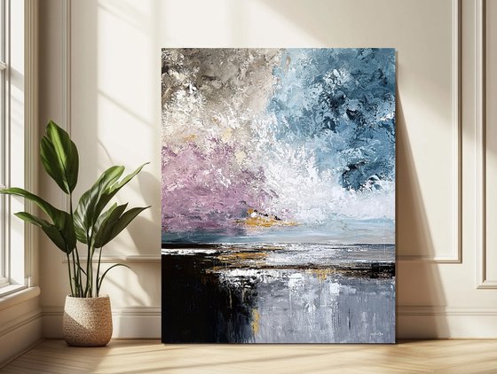 Lilac Sky Passage landscape