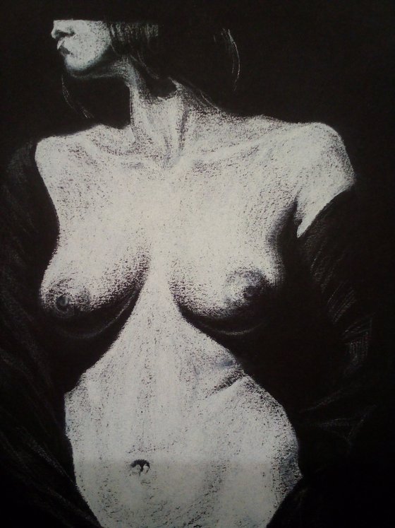 Nude noir #266 (21X29)cm