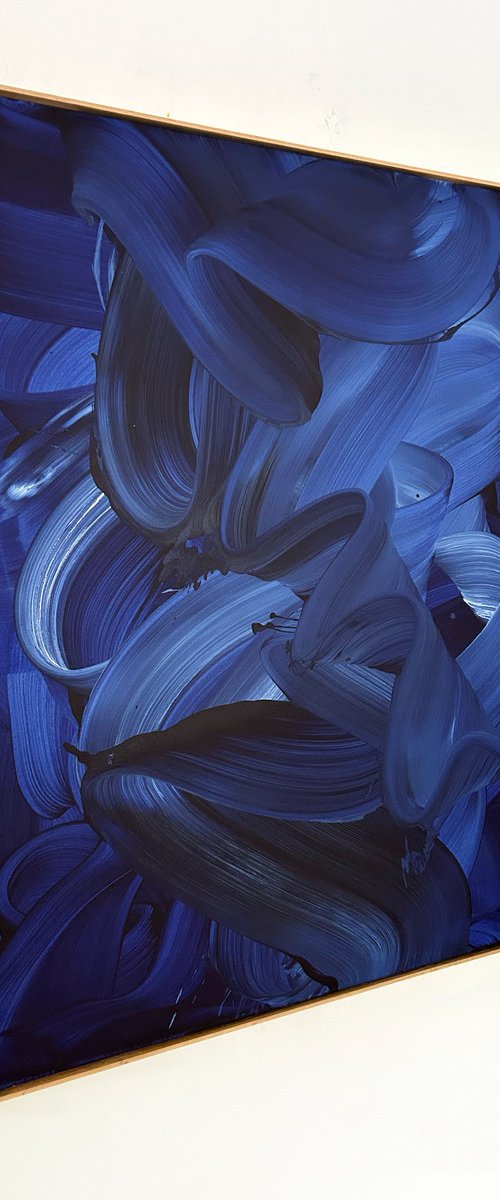 A stormy sea by Nikolaos Schizas