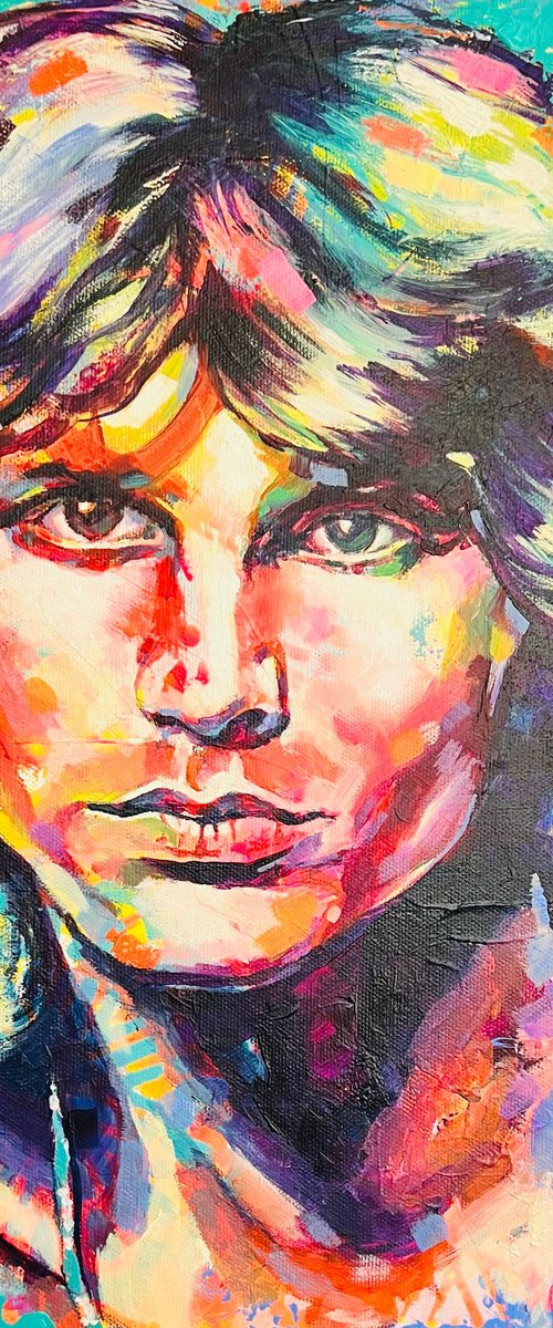 Iconic - Jim Morrison by Kirsten Todd