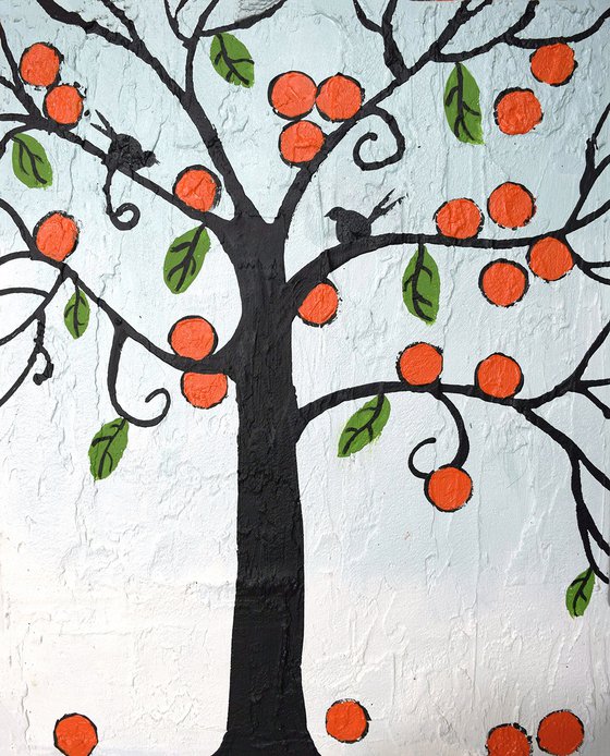 The Orange Grove bird tree