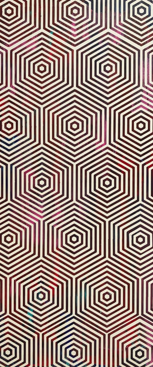 Vivid Honeycombs by Sean Christopher Ward