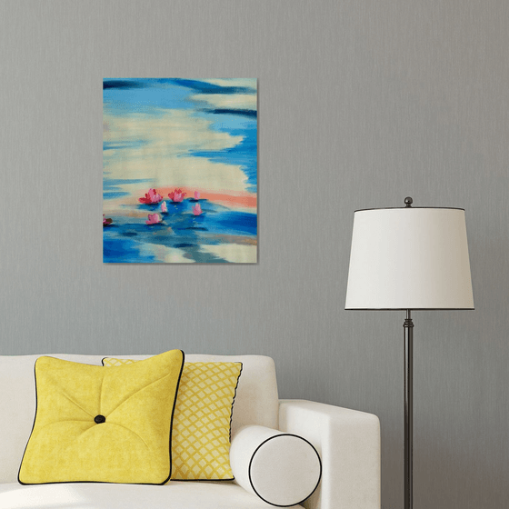 Peaceful Pond Lilies