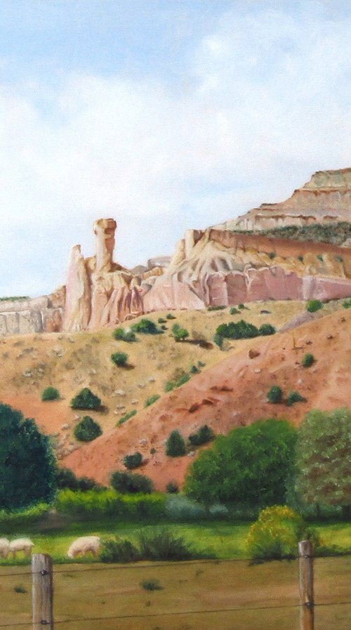 Ghost Ranch Tranquility by Carmen Badeau