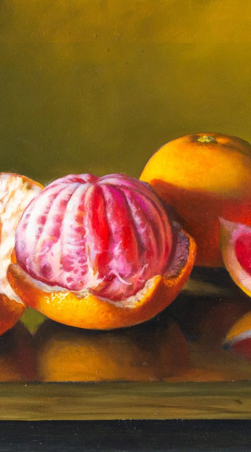 Still Life with Grapefruit by Kolodyazhniy Sergey